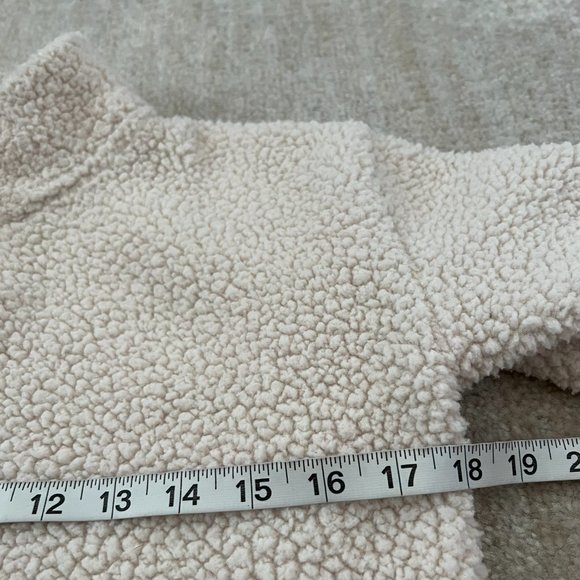 3 for $6 Gap Girls Fleece Teddy Zip Up Pullover M / 8 - Picture 6 of 7